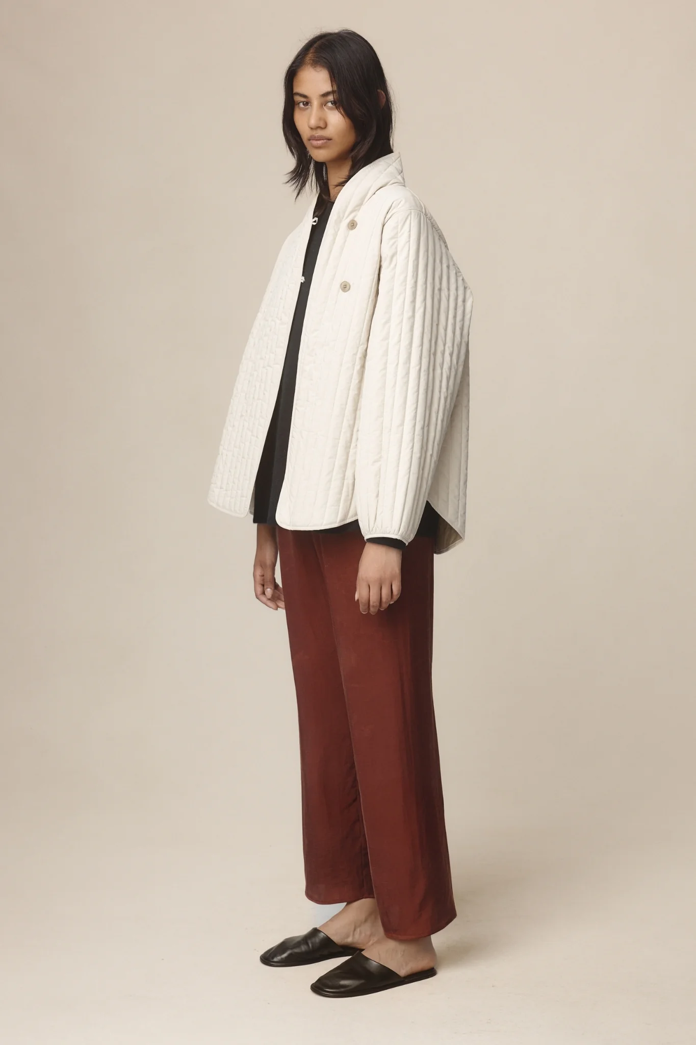 AGNES JACKET - PUTTY - Image 3