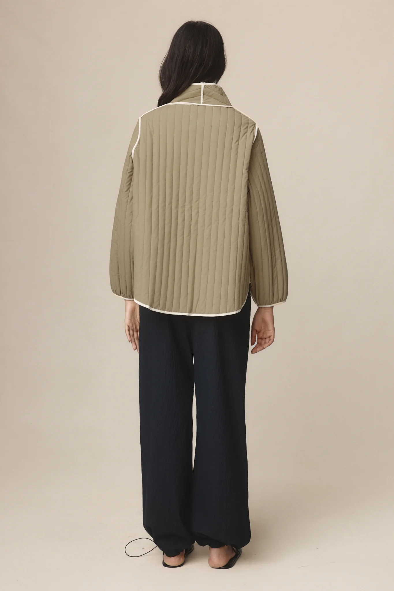 AGNES JACKET - PUTTY - Image 7