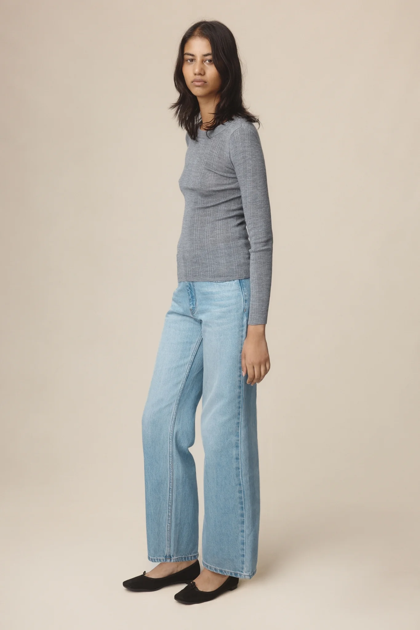 ANA TOP - SOFT CHARCOAL - Image 3