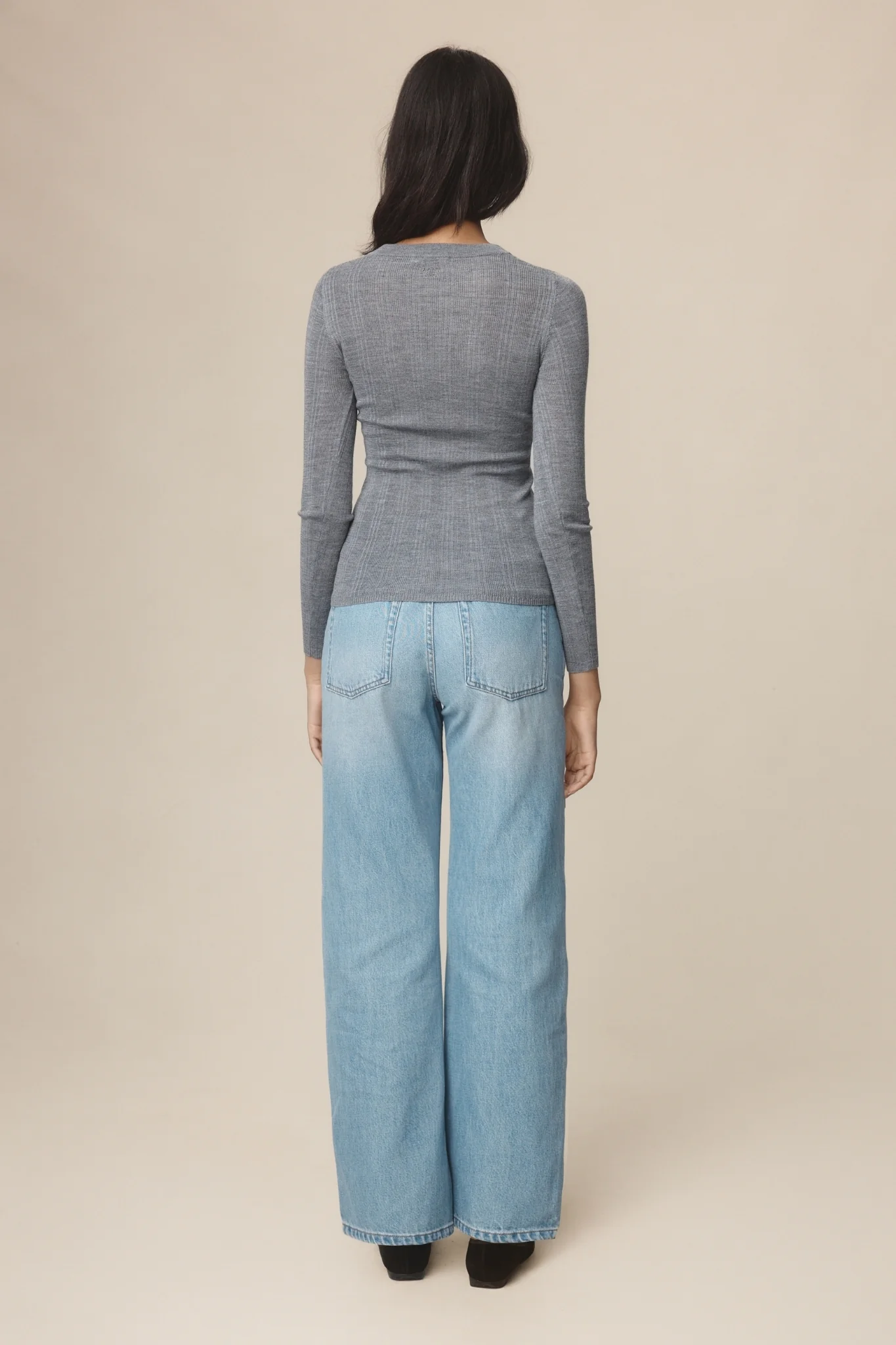 ANA TOP - SOFT CHARCOAL - Image 4