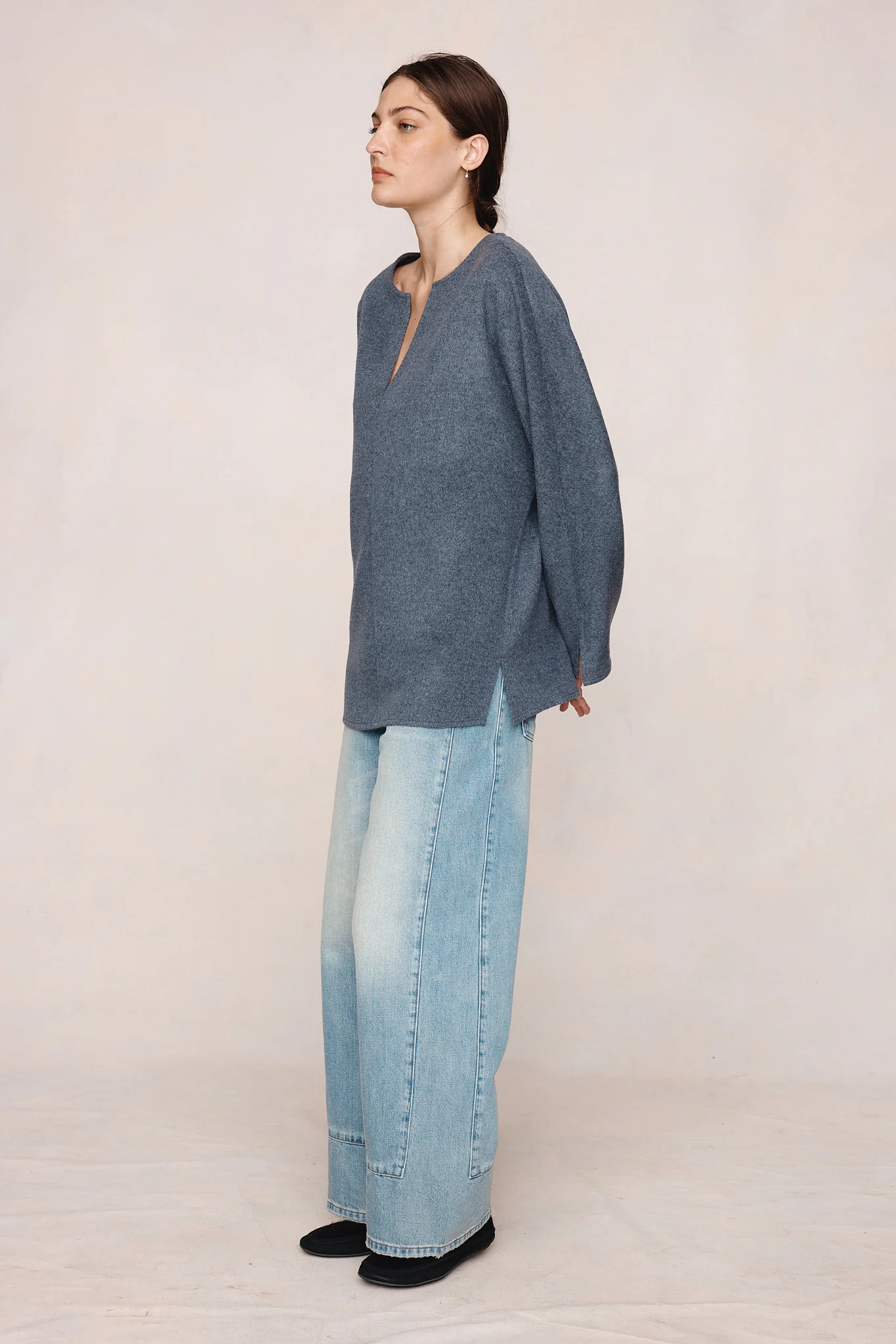 ANAH TOP - CHARCOAL - Image 3