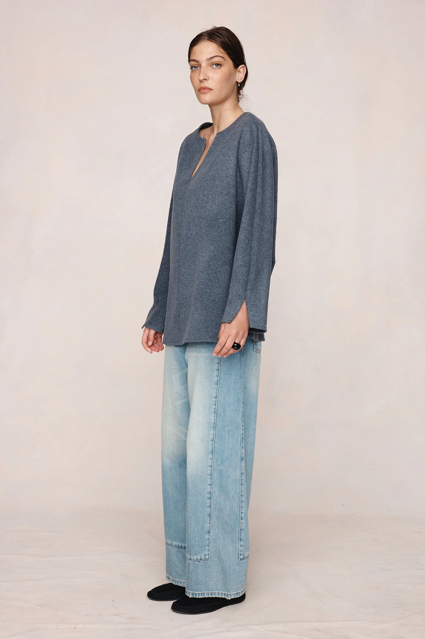 ANAH TOP - CHARCOAL - Image 4