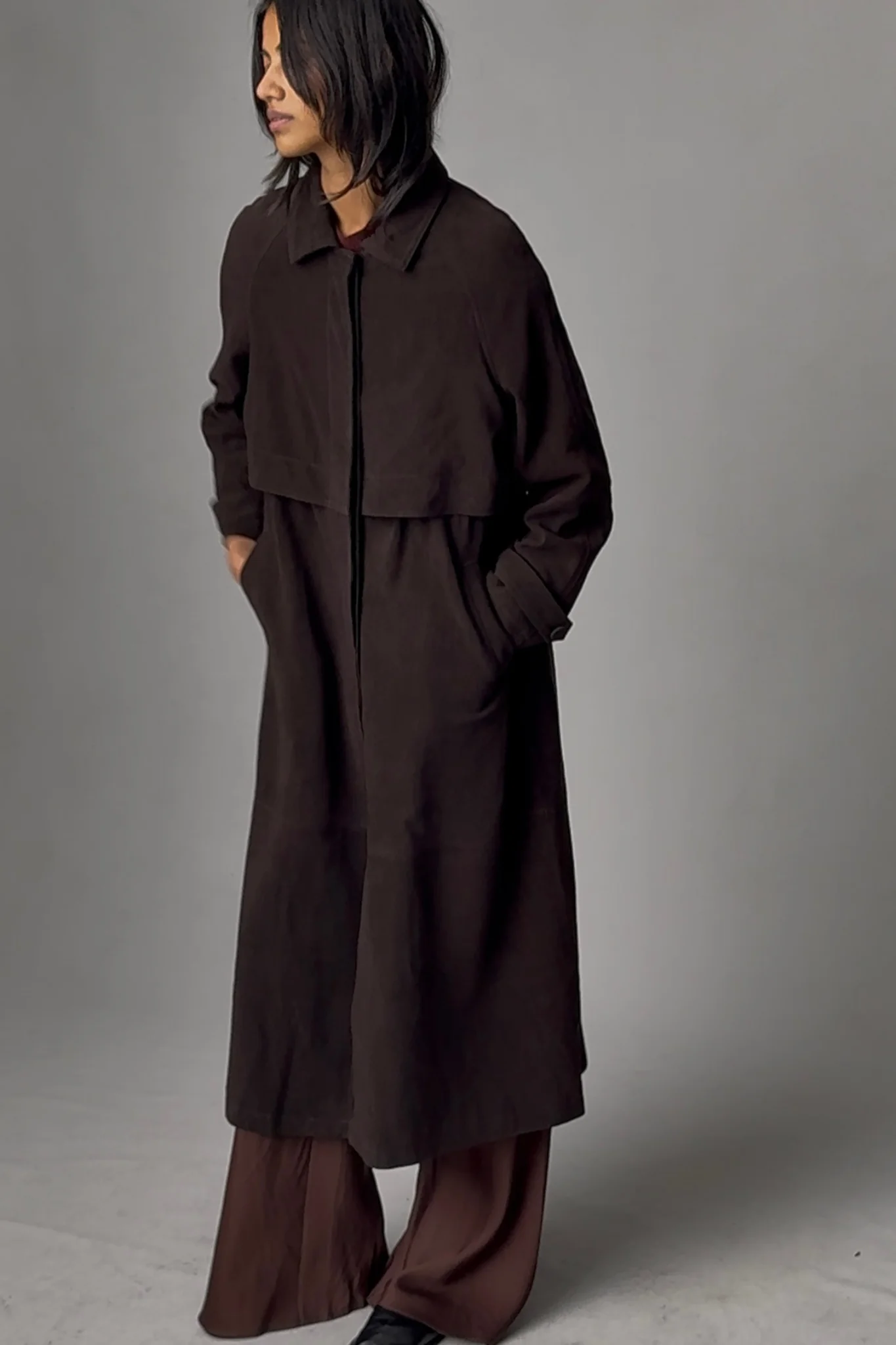 ANGELO COAT - CHOCOLATE - Image 5