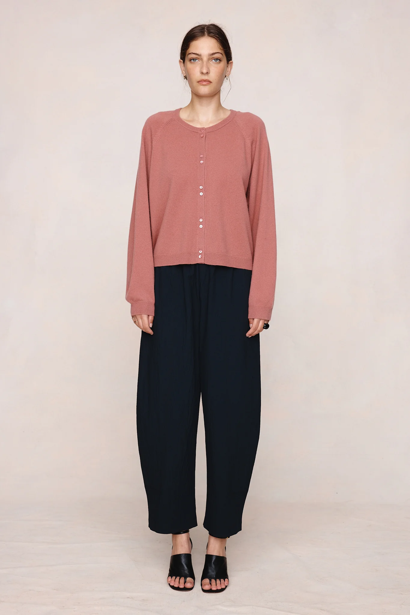 BABETTE CARDIGAN - ROSEWOOD - Image 2