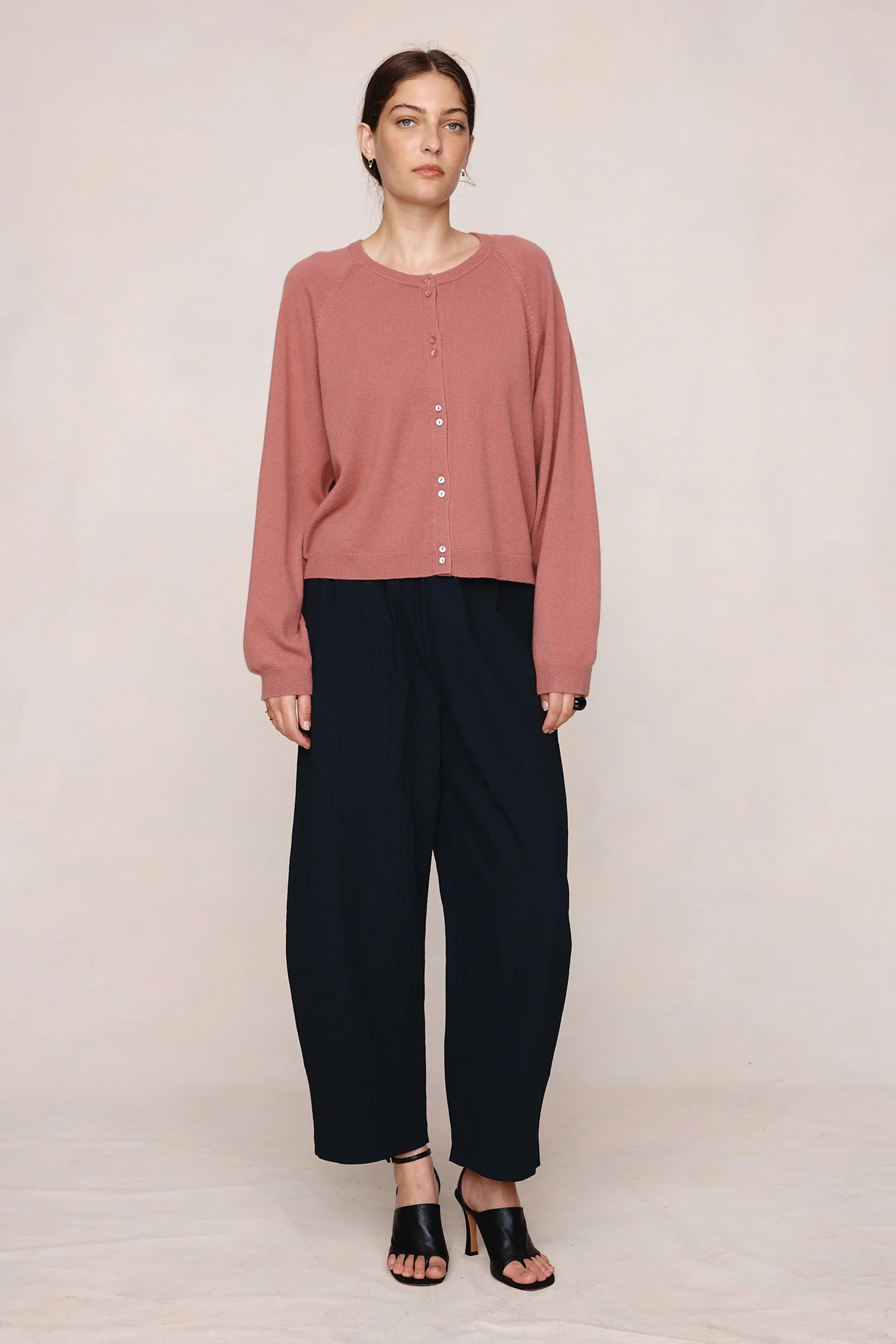 BABETTE CARDIGAN - ROSEWOOD - Image 3