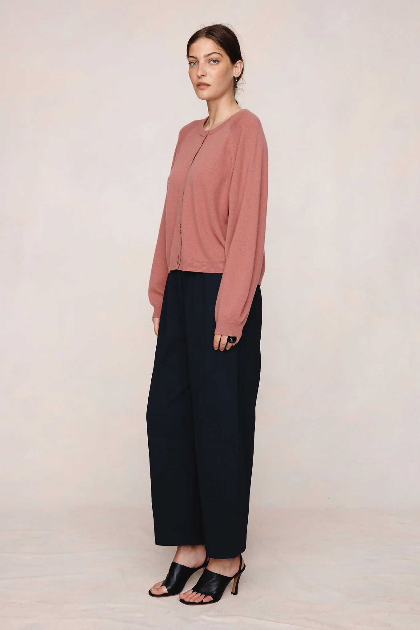 BABETTE CARDIGAN - ROSEWOOD - Image 4
