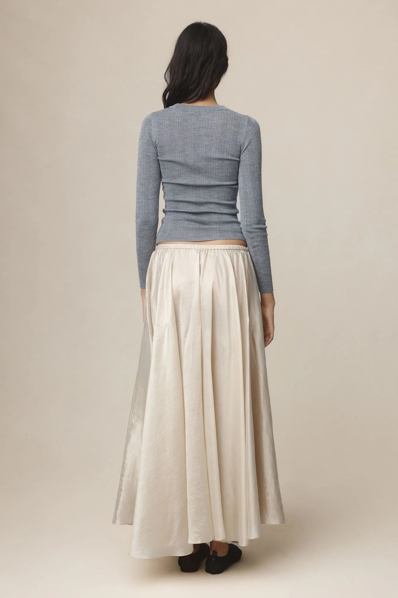 BAYLEY SKIRT - CHAMPAGNE - Image 4
