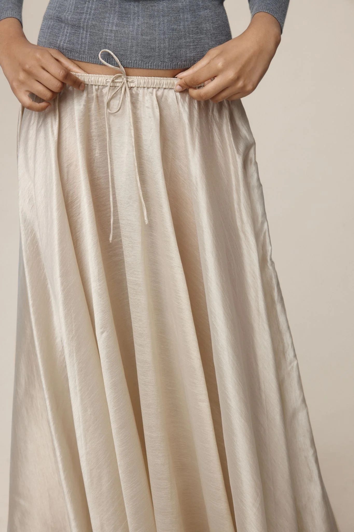 BAYLEY SKIRT - CHAMPAGNE - Image 5