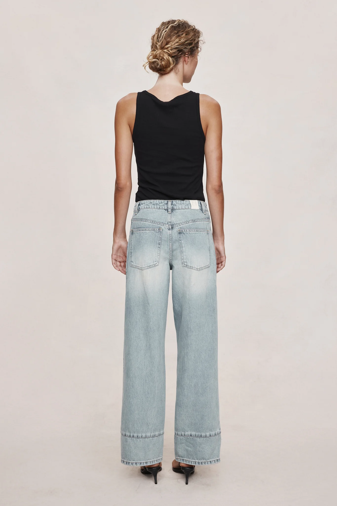 BORDER JEAN - FADED BLUE - Image 4