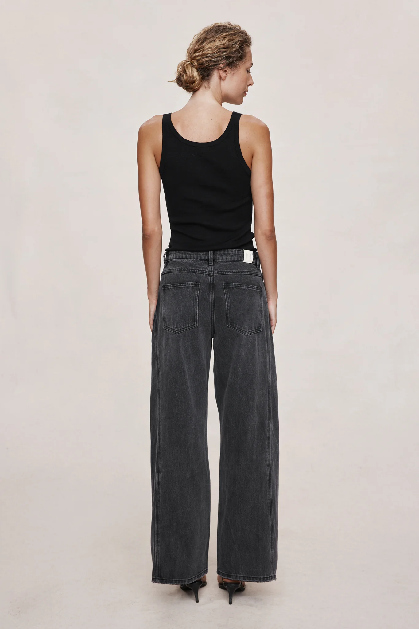 CROSS STITCH JEAN - FADED BLACK - Image 5