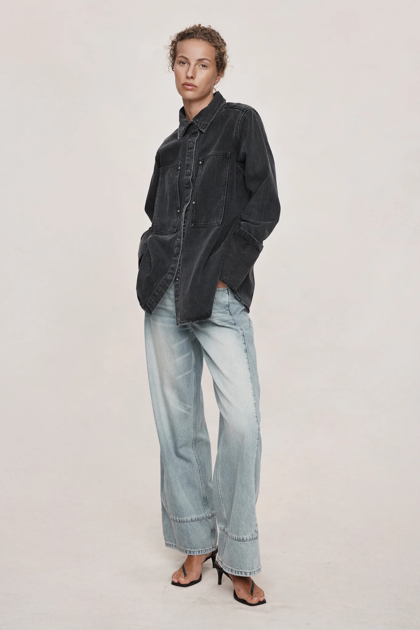CROSTA SHIRT - FADED BLACK - Image 4