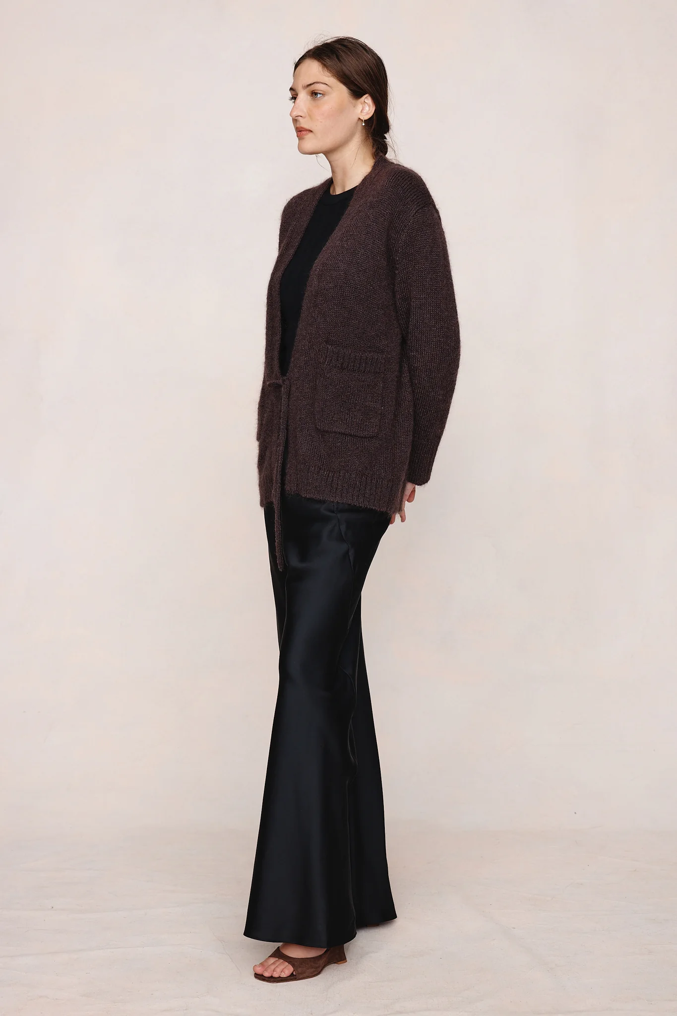 DITA CARDIGAN - TAPENADE - Image 3