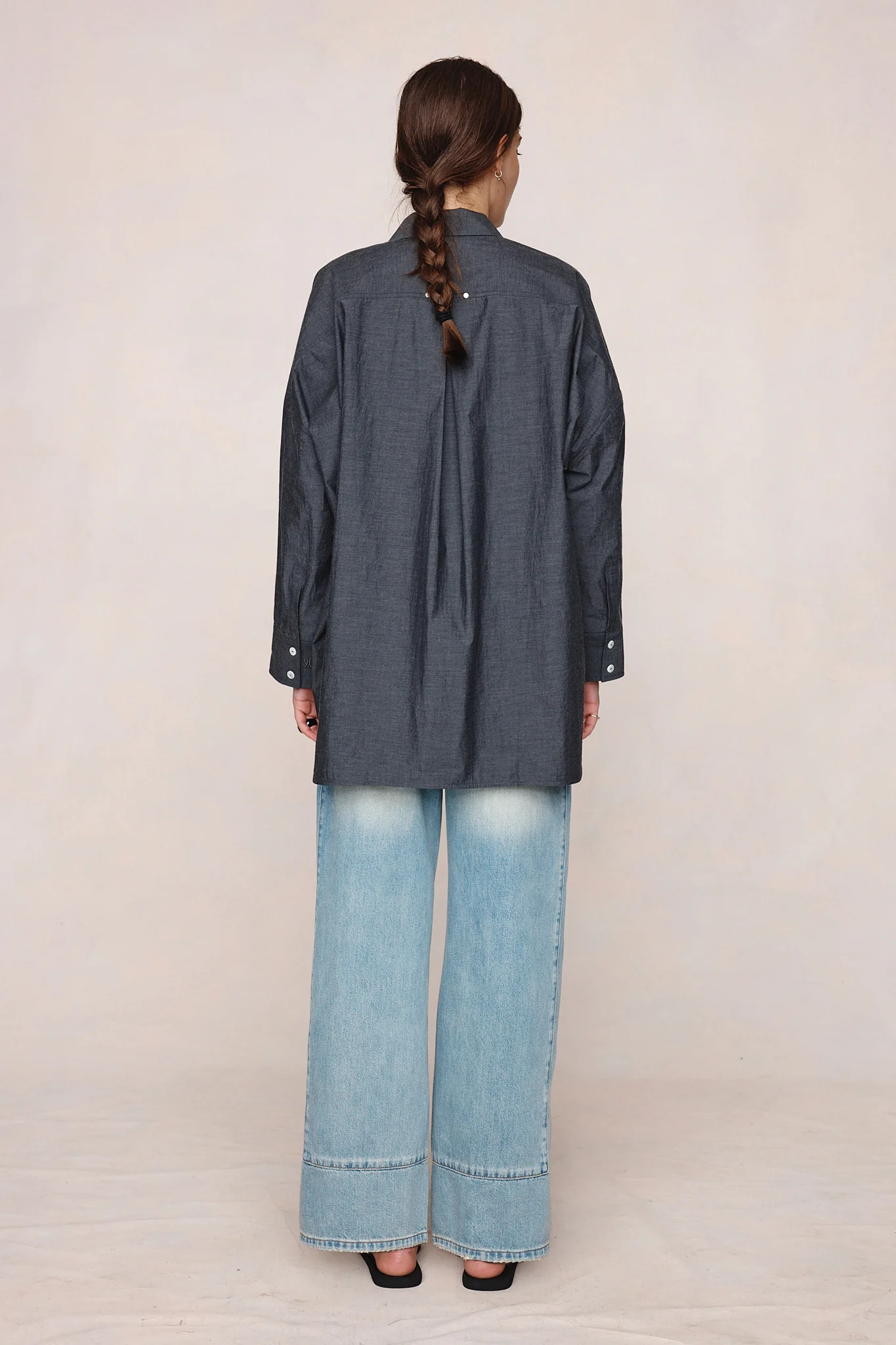 EDIE SHIRT - CHARCOAL - Image 4