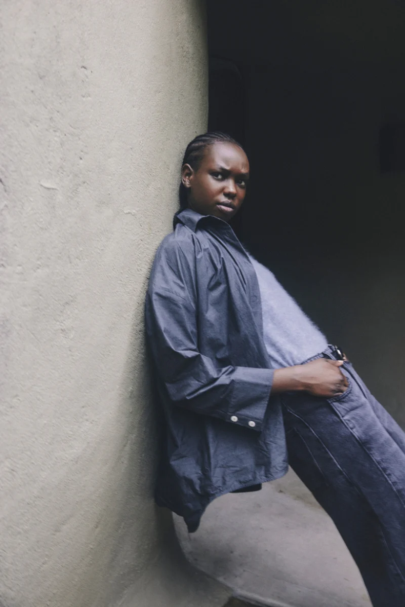 EDIE SHIRT - CHARCOAL - Image 6
