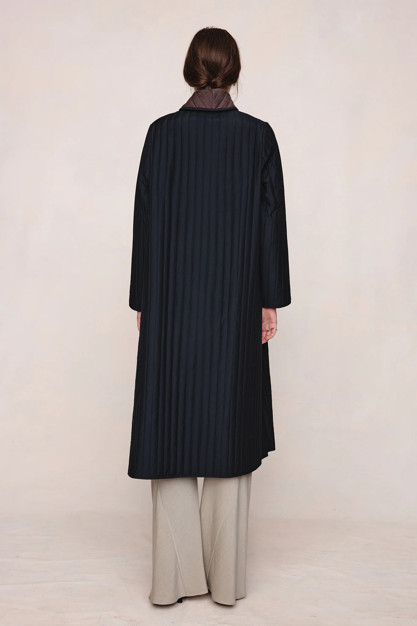ELI COAT - BLACK / TAPENADE - Image 5