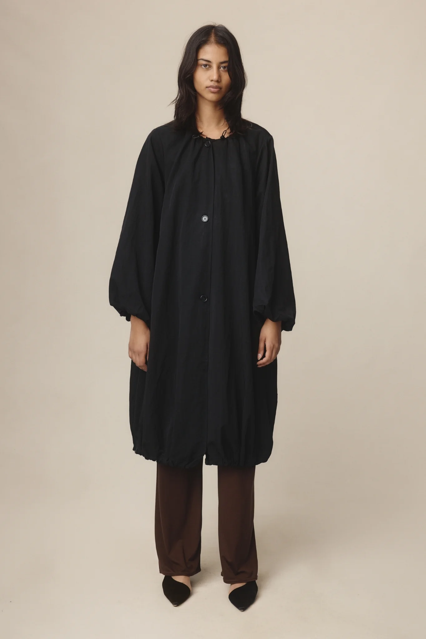 EUGENE COAT - BLACK - Image 2