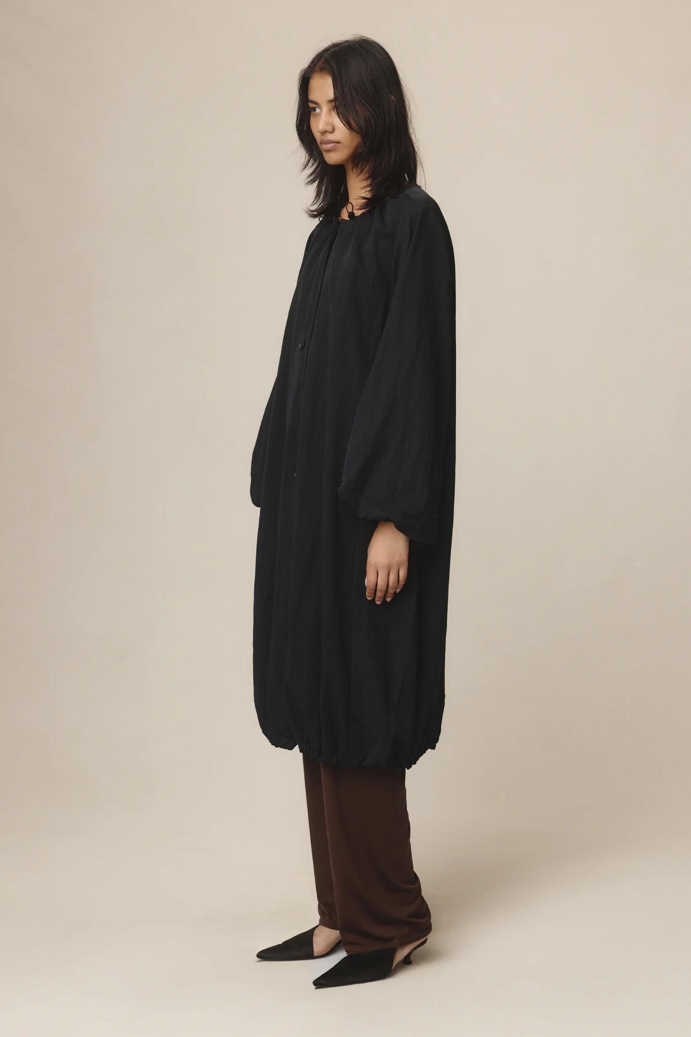 EUGENE COAT - BLACK - Image 3