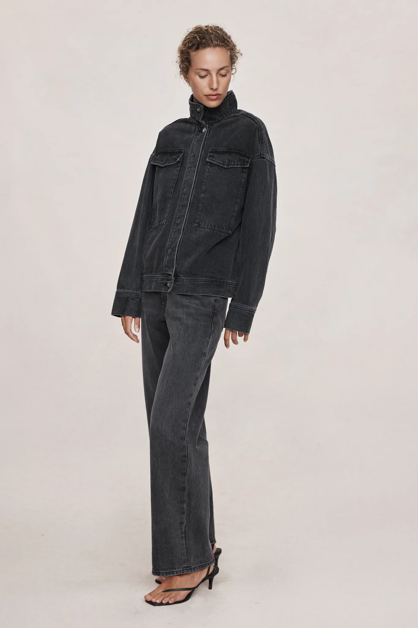 FARRIN JACKET - FADED BLACK - Image 3