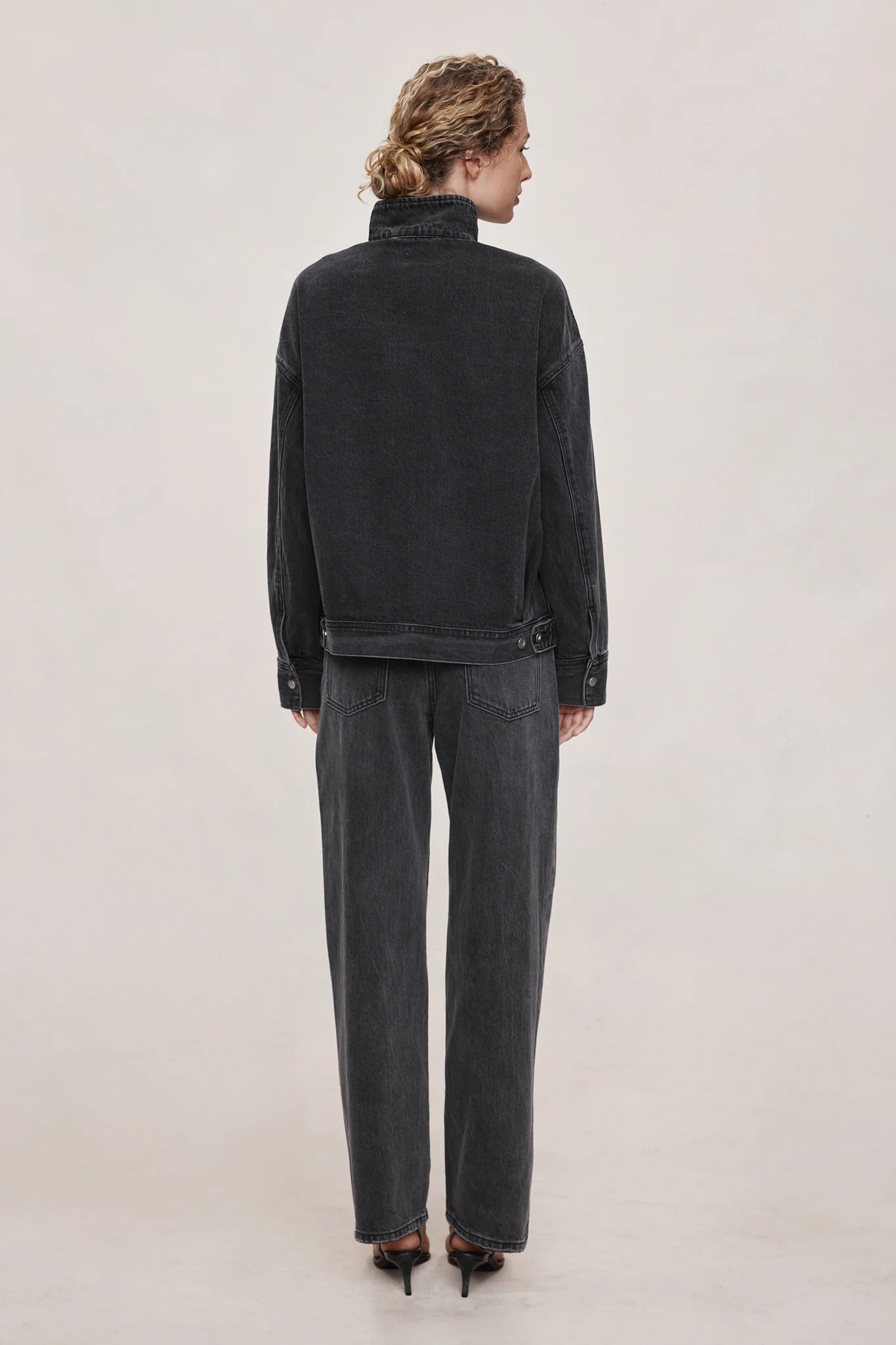 FARRIN JACKET - FADED BLACK - Image 4