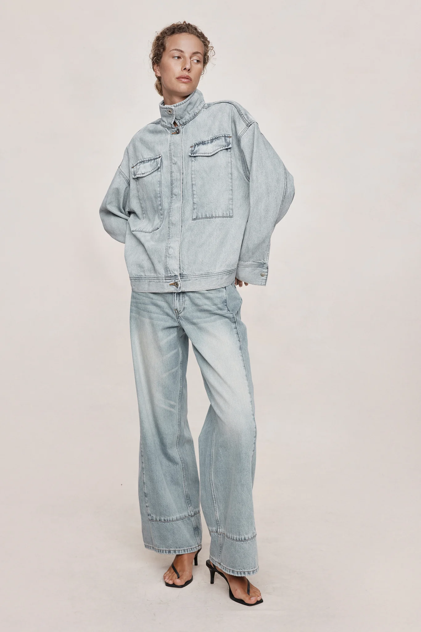 FARRIN JACKET - FADED BLUE - Image 3
