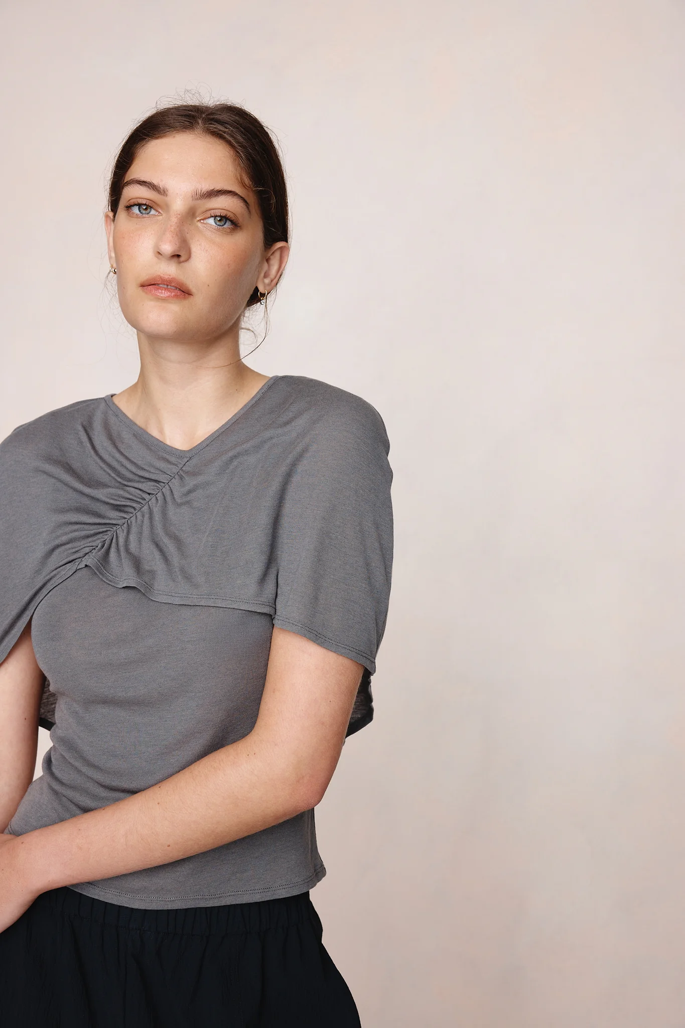 FERRAGO TOP - CHARCOAL - Image 4