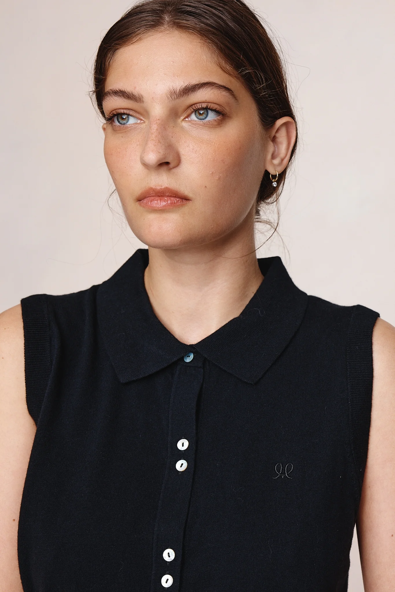 FRANNIE VEST - BLACK - Image 4