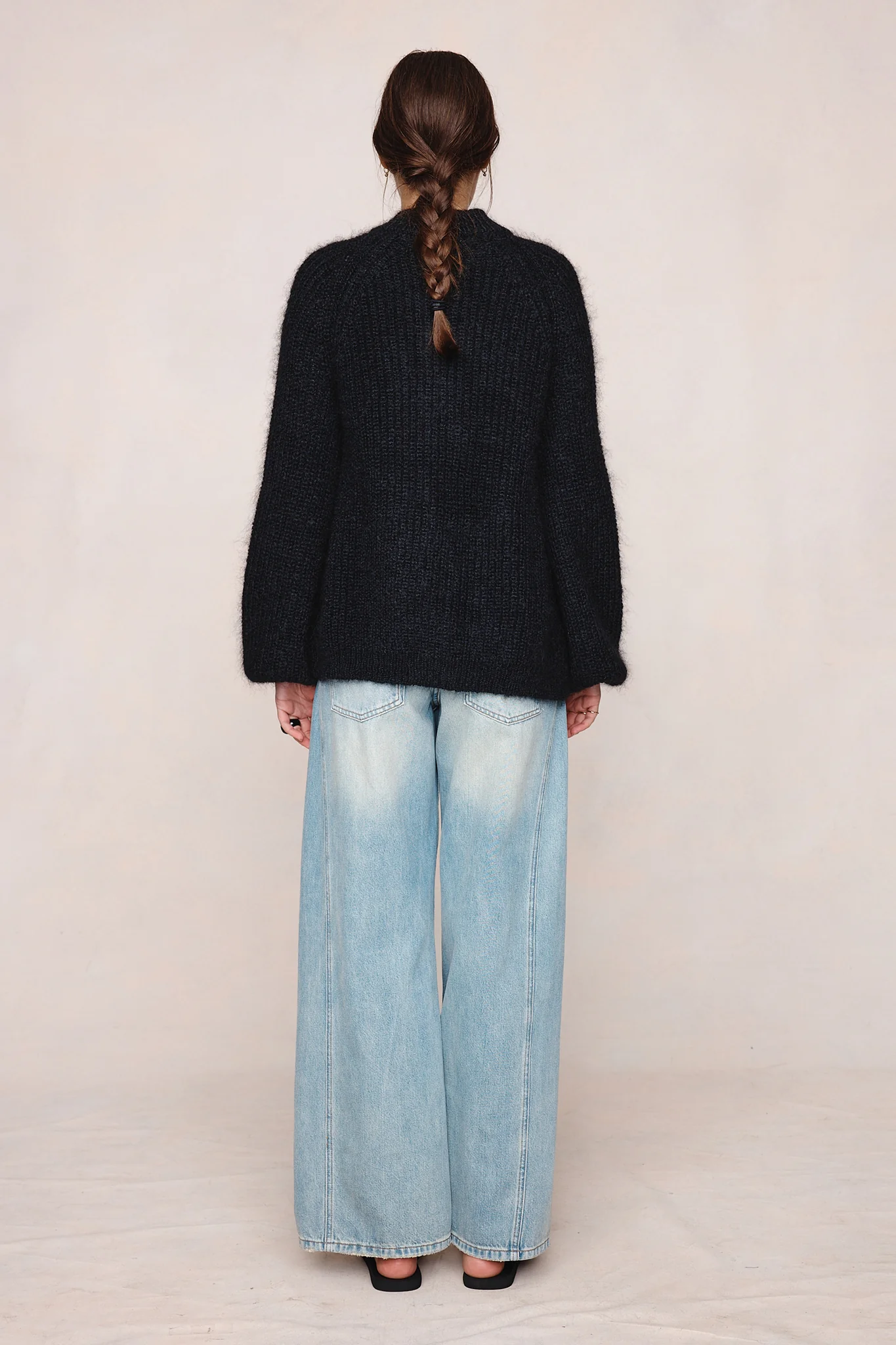 JASPER CARDIGAN - BLACK - Image 7