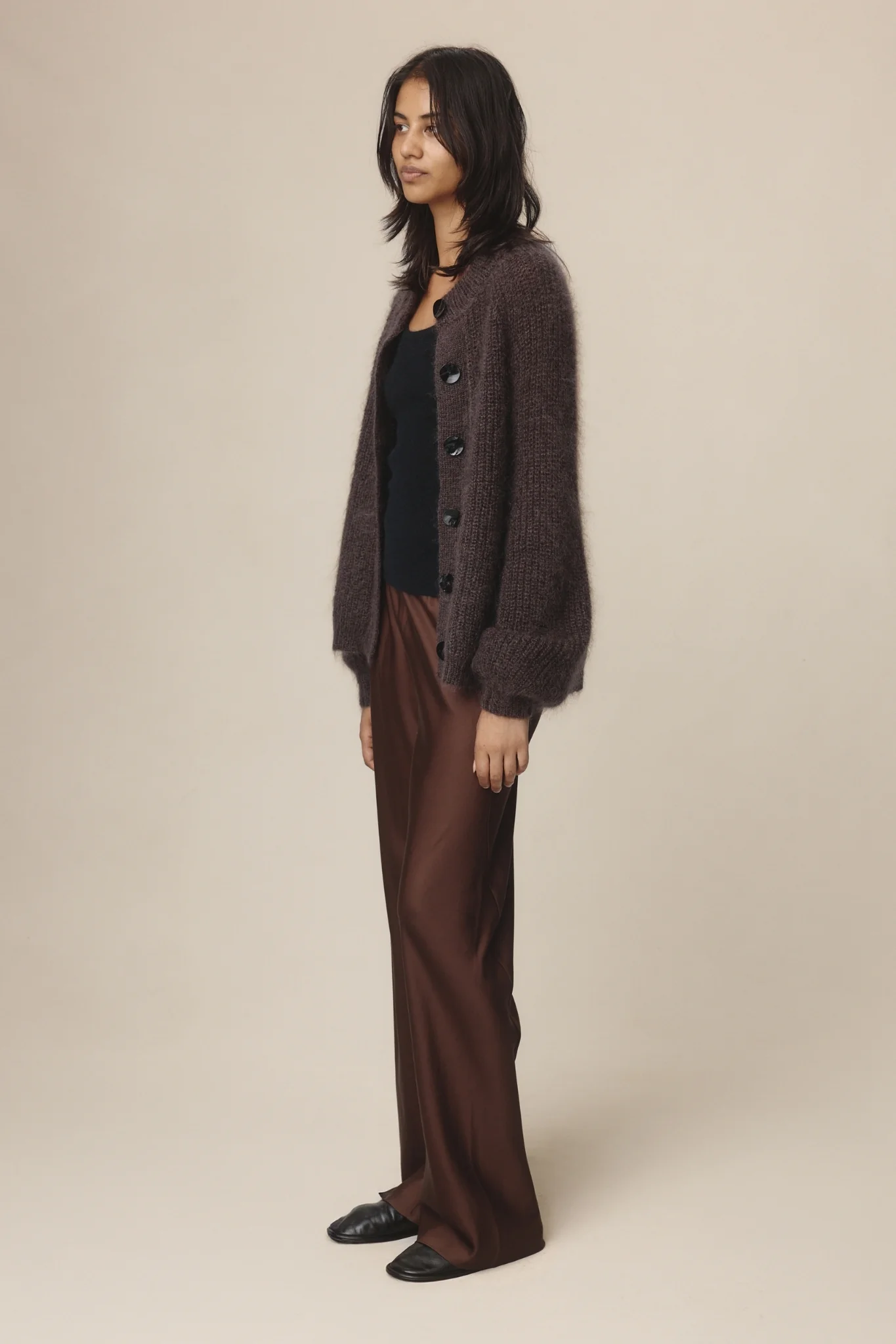 JASPER CARDIGAN - TAPENADE - Image 3