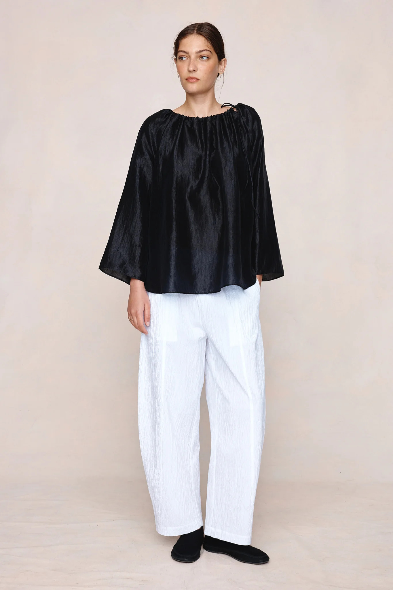 KASIA TOP - BLACK