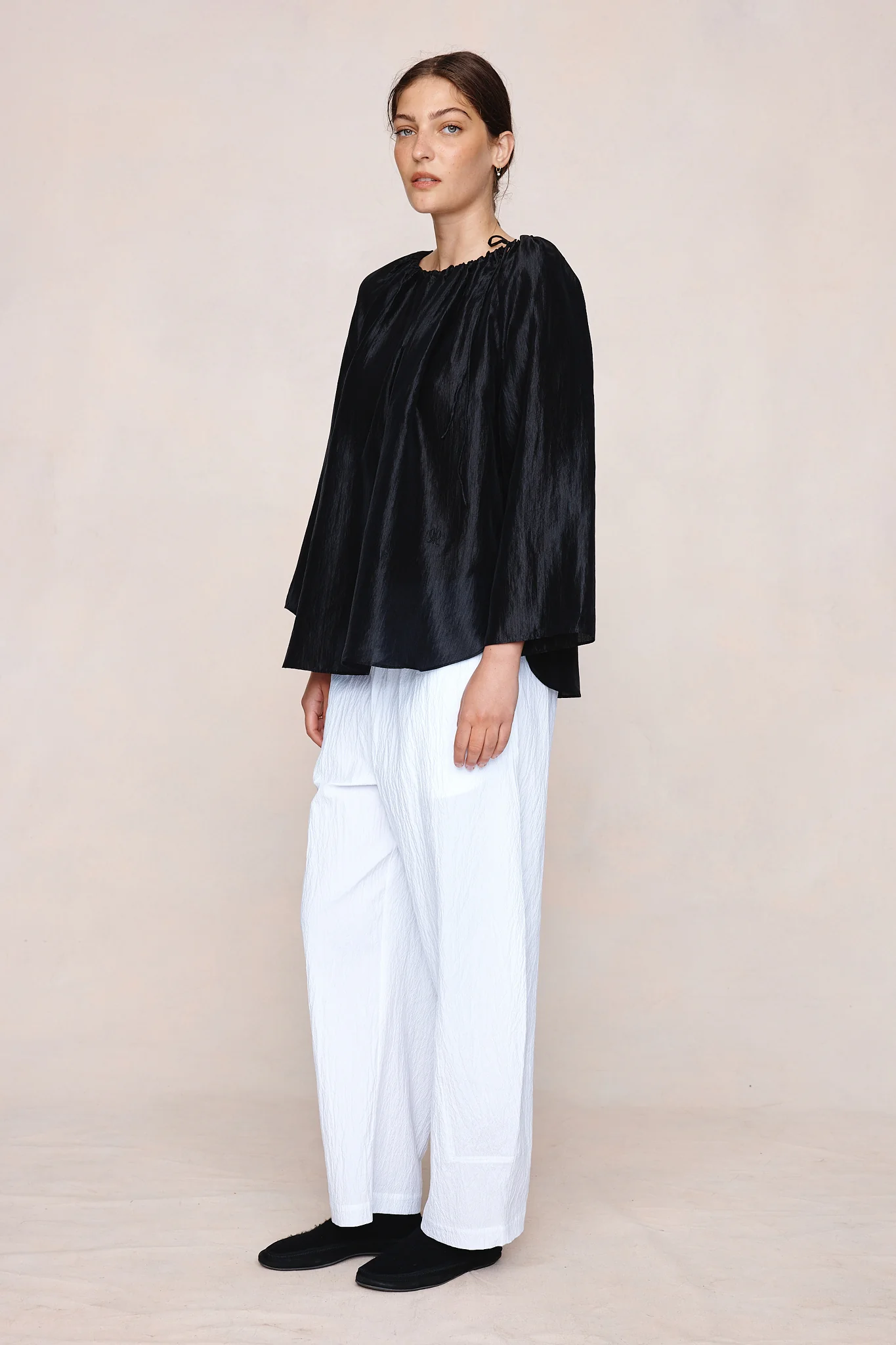 KASIA TOP - BLACK - Image 2