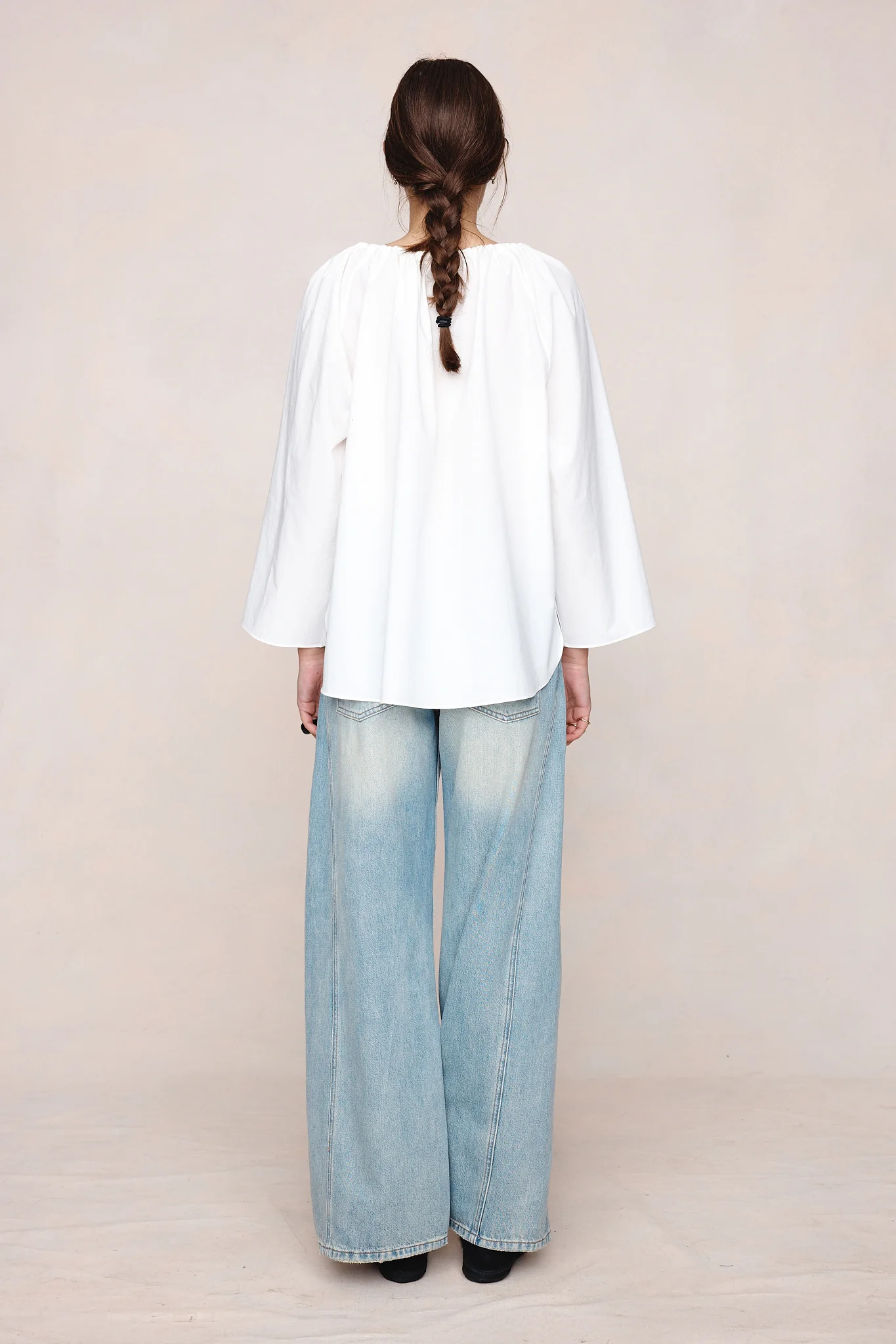 KASIA TOP - IVORY COTTON - Image 4