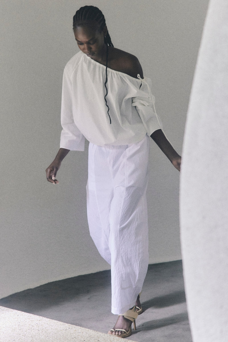 KASIA TOP - IVORY COTTON - Image 5