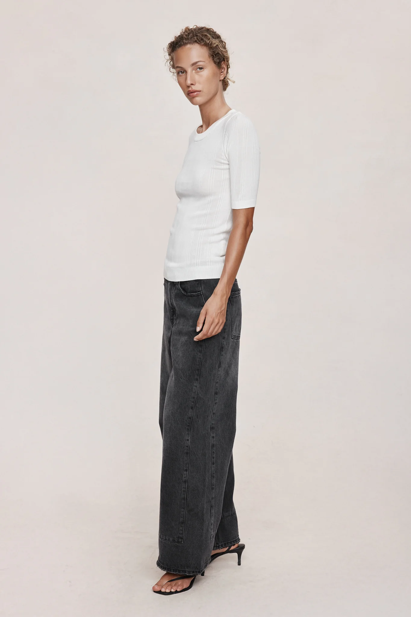 LAYLA TEE - IVORY - Image 4