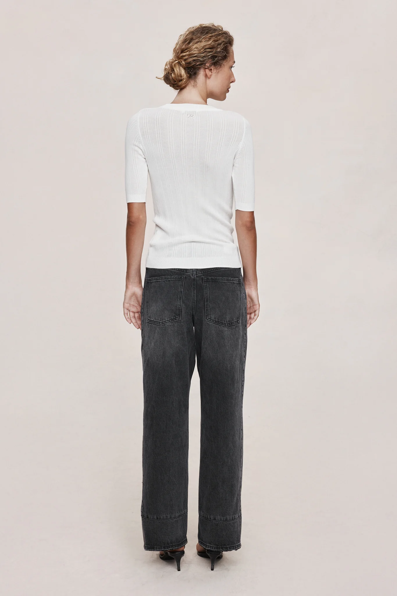 LAYLA TEE - IVORY - Image 5