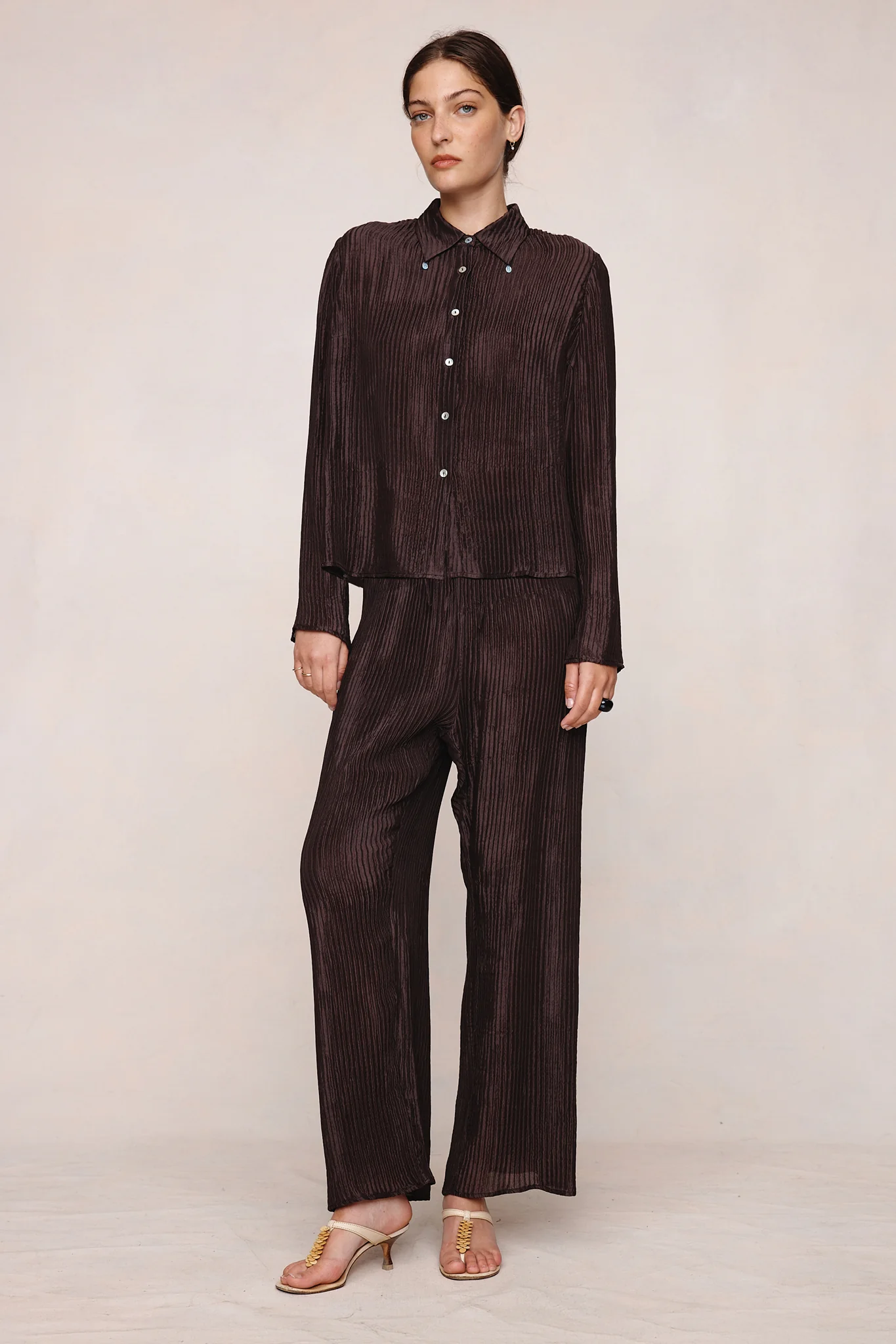 LILLIE SHIRT - TAPENADE - Image 4