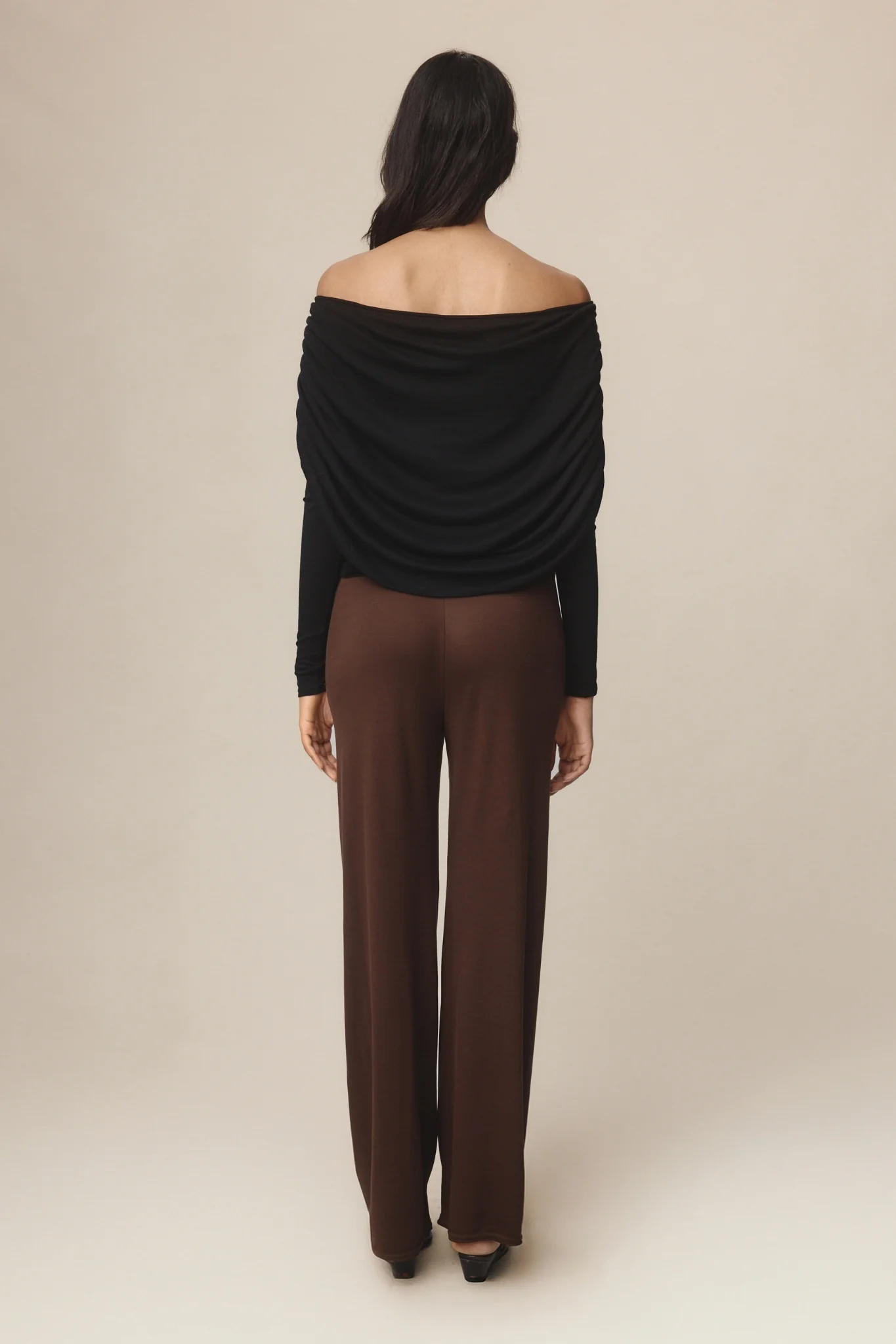 NINA TOP - BLACK - Image 4