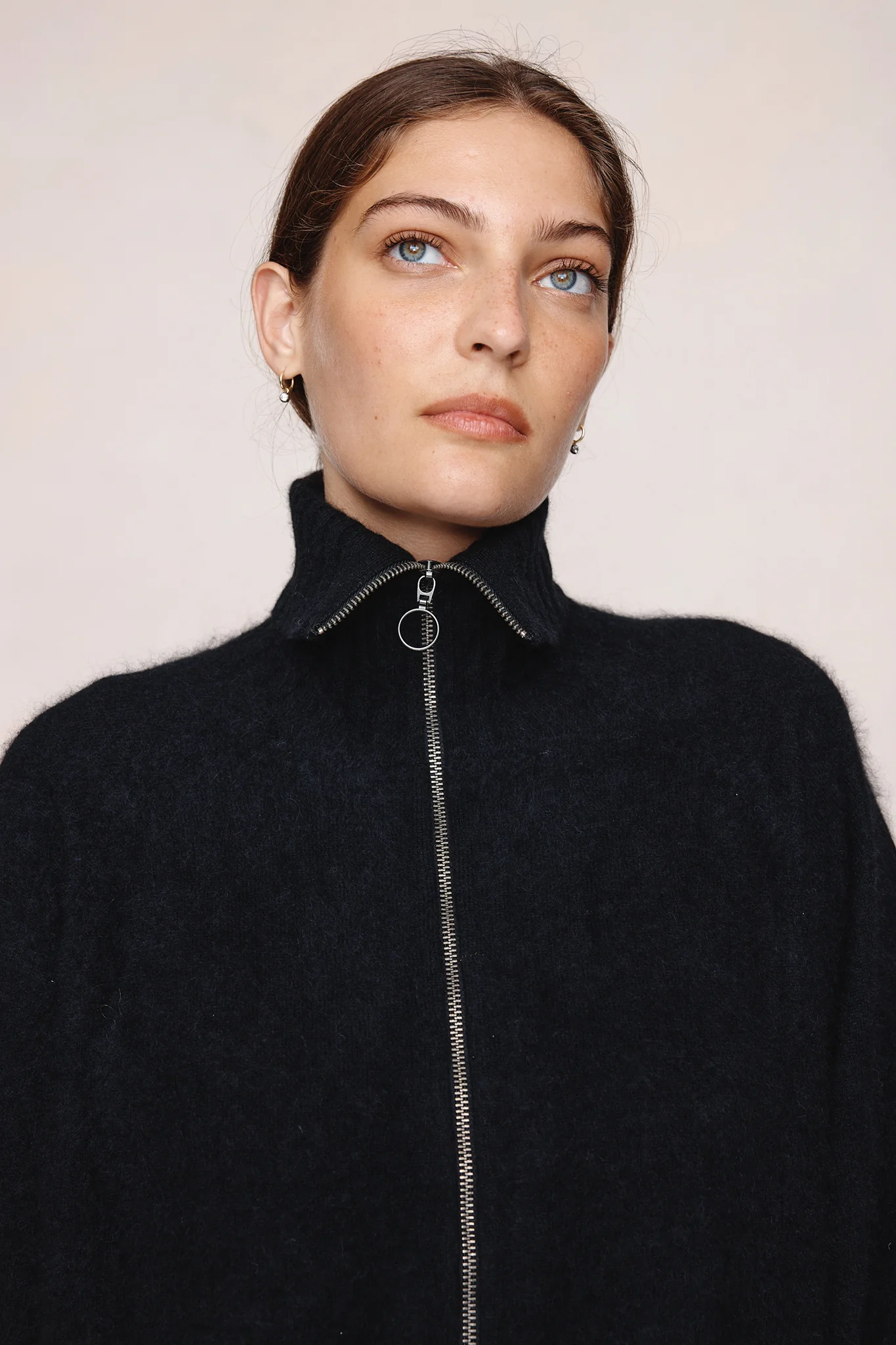OSCAR ZIP UP - BLACK - Image 2