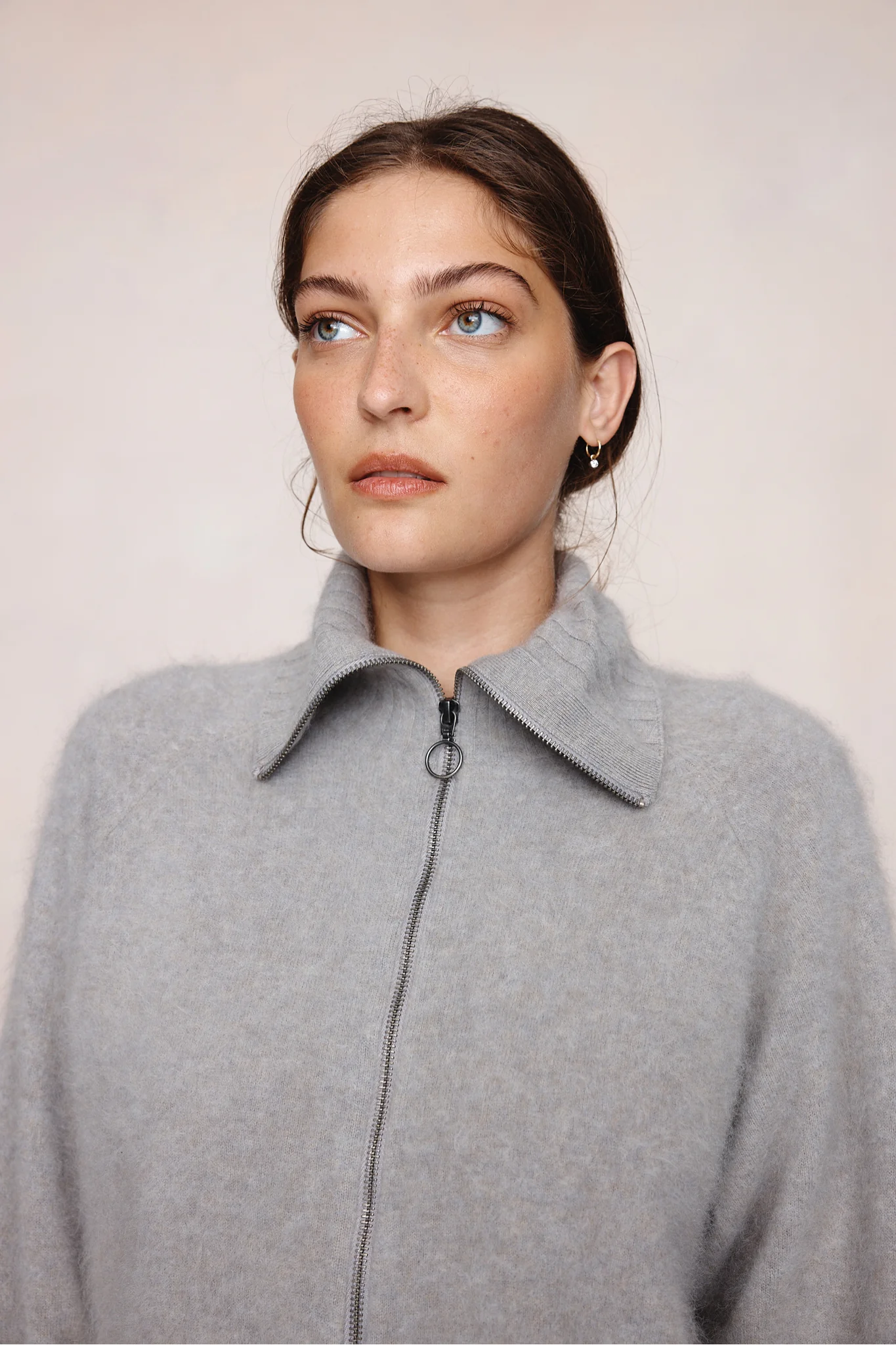 OSCAR ZIP UP - FOG