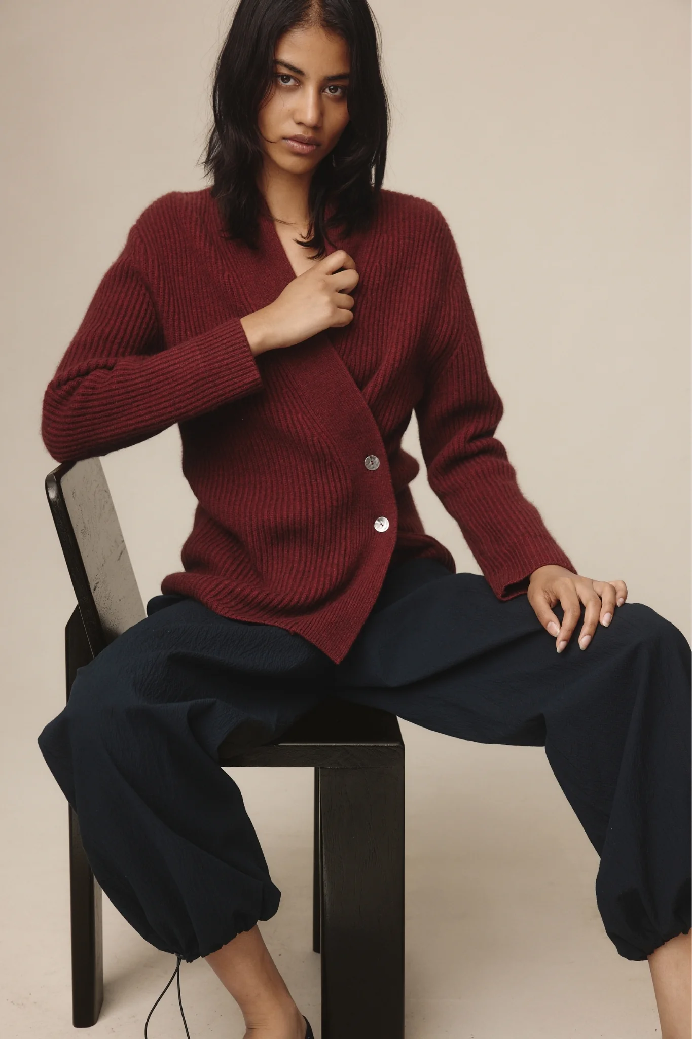 TULIA CARDIGAN - DAHLIA