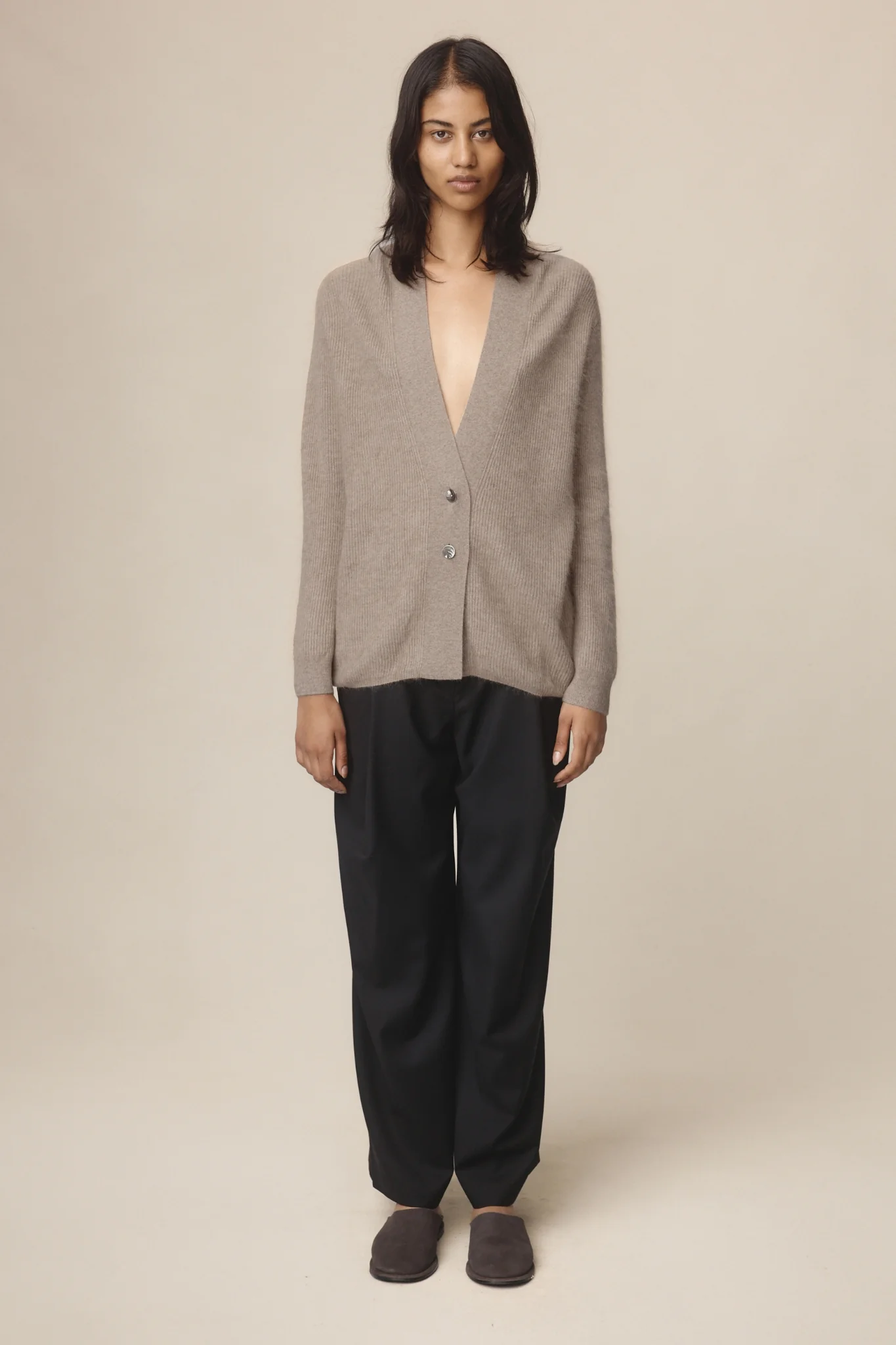 TULIA CARDIGAN - WHEAT - Image 3