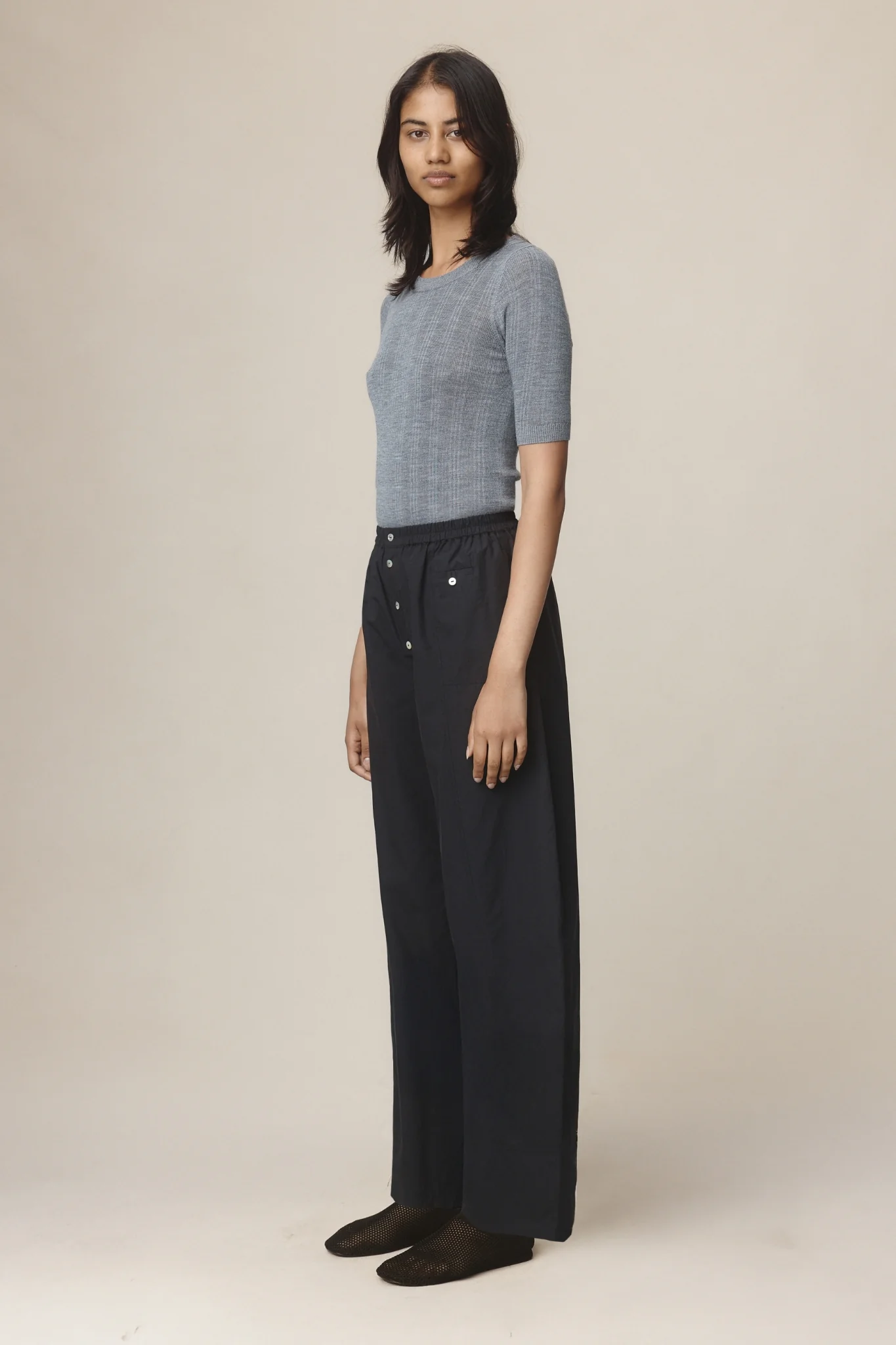 VALI PANT - BLACK - Image 3