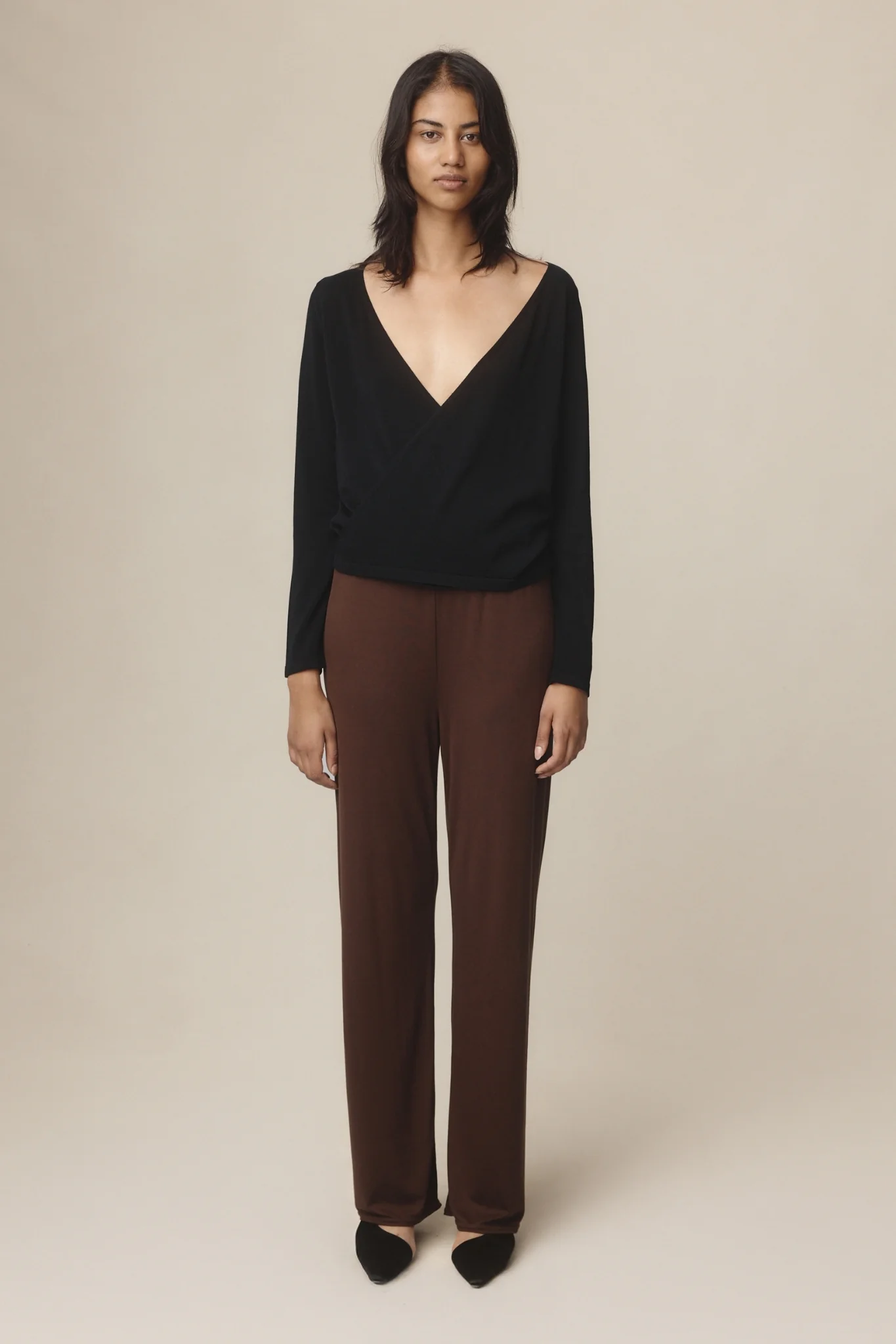 VICTORIA TOP - BLACK - Image 2
