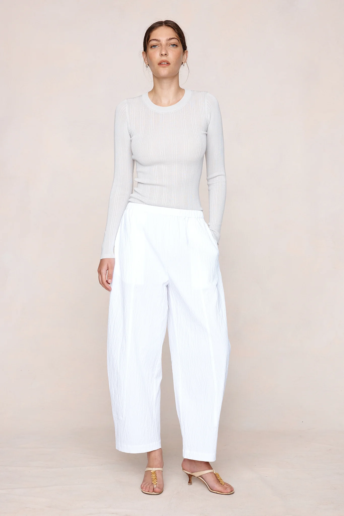 WILKEN PANT - IVORY - Image 3