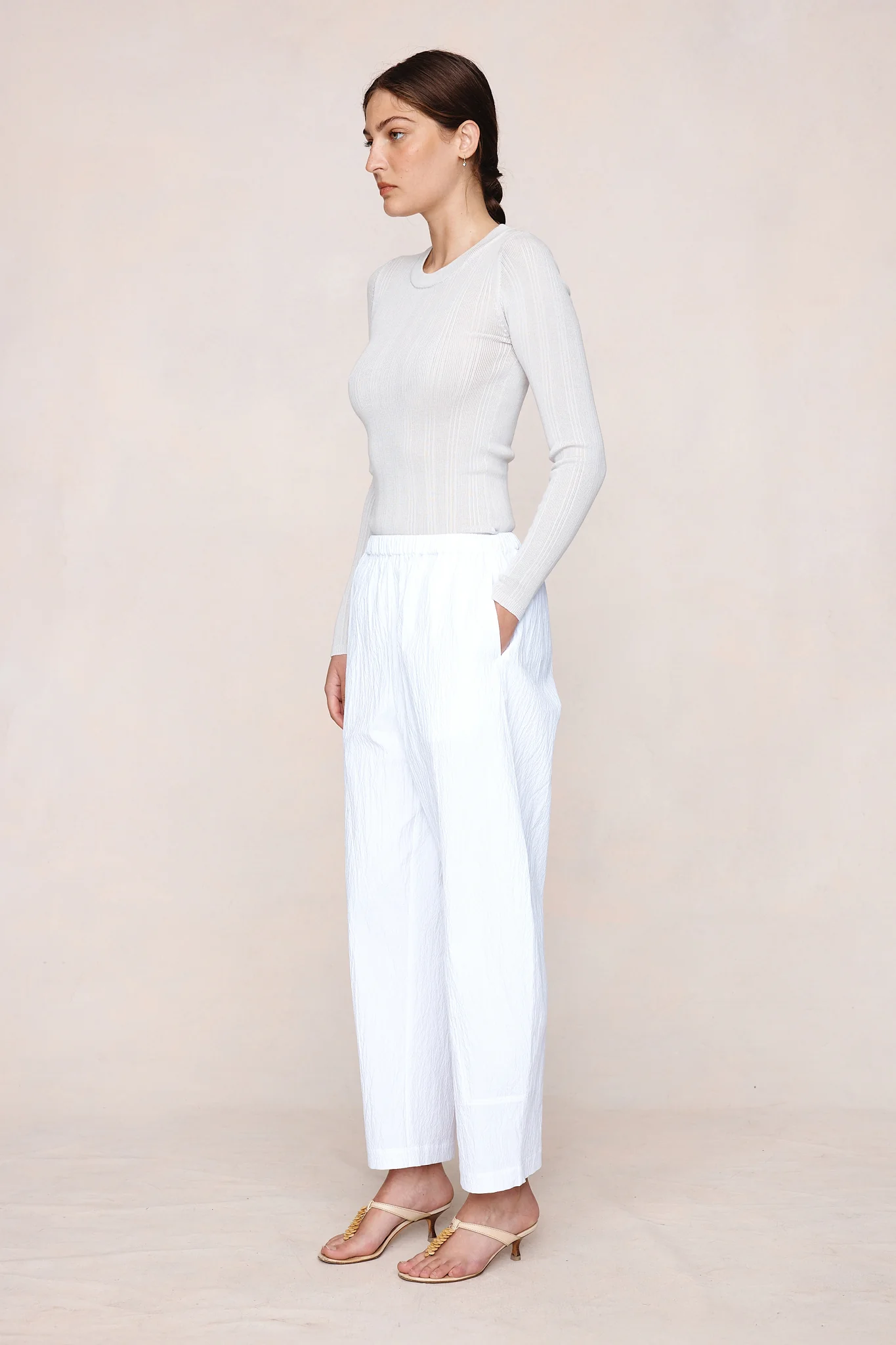 WILKEN PANT - IVORY - Image 4