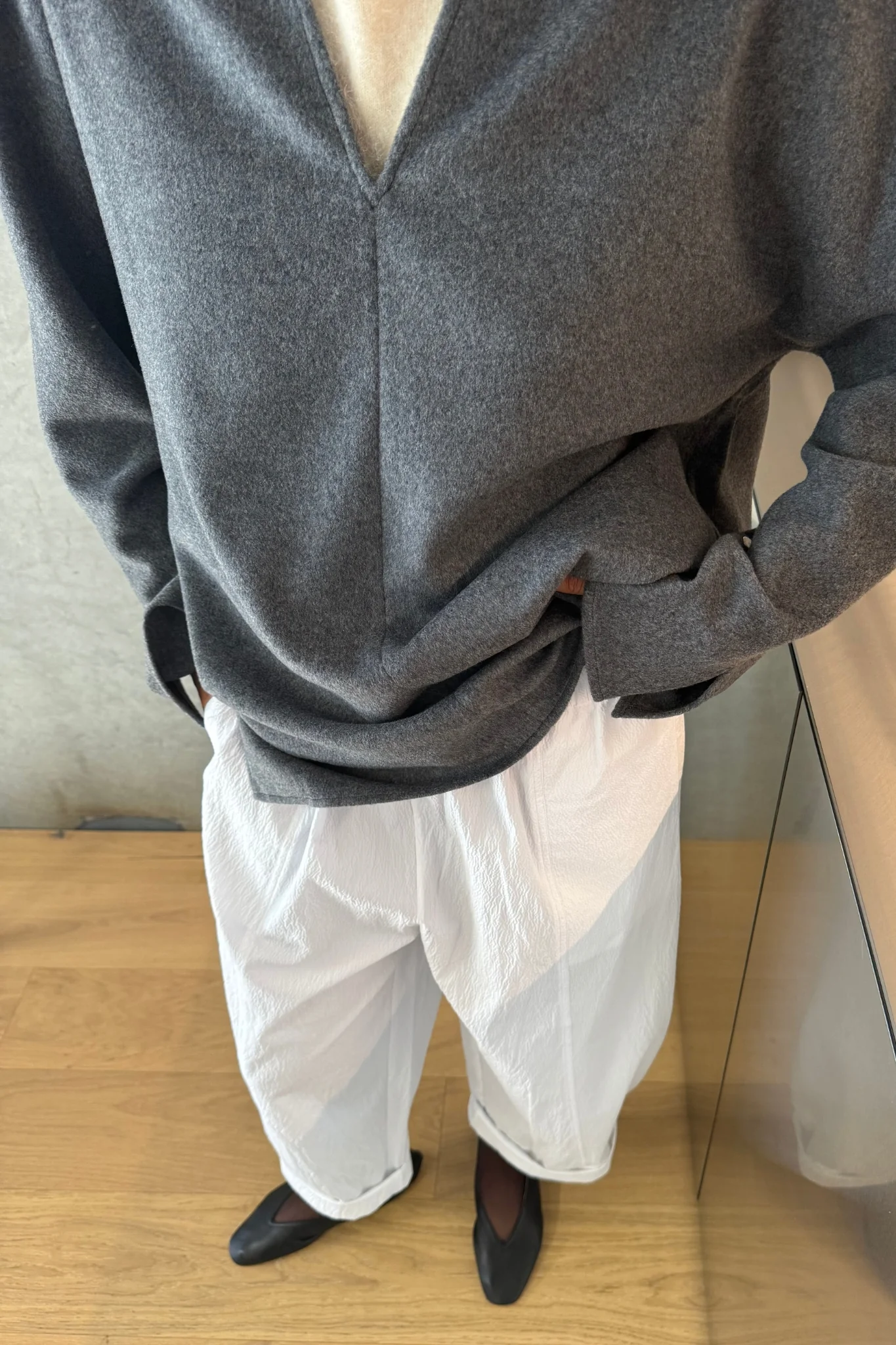 WILKEN PANT - IVORY - Image 7